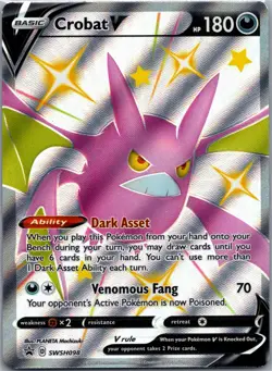 Crobat V Promo SWSH: Sword & Shield Promo Cards SWSH098 NM - Image 1