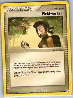 Fieldworker 73/92 Non Holo Legend Maker - Pokemon Card - NM - Image 1