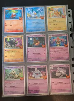 Pokemon TCG Set 'Trick or Trade" 2024, mint condition, 29 cards one card missing - Image 2
