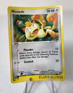 Meowth 013 - Wizards Black Star Promo *LP* Holo Pokemon Card - Image 2