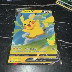 Pikachu V SWSH143 Holo SWSH: Sword & Shield Promo Cards NM - Image 2