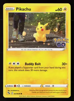 Pikachu - (Cosmos Holo) Promo Miscellaneous Cards & Products 027/078 NM - Image 1