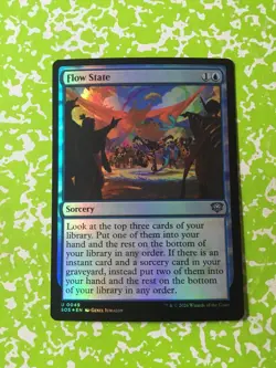 Flow State Secrets of Strixhaven Foil Free Shipping - Image 1