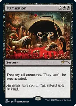 Damnation (121) *FOIL* - Secret Lair Drop Series - 121 - LP/NM - Image 1