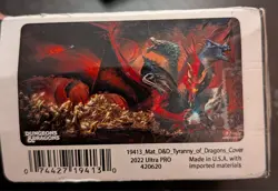 Cover Series Tyranny of Dragons Gaming Playmat for Dungeons & Dragons Tiamat Mat - Image 1