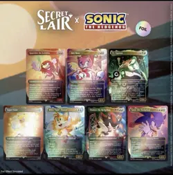 Secret Lair x Sonic Friends & Foes Foil Edition MTG Magic the Gathering Sealed - Image 2