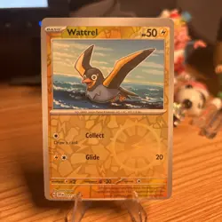 ERROR MISCUT Reverse Holo Wattrel 077/198 Common SV01: Scarlet & Violet Pokemon - Image 1