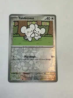 Tandemaus 157/191 Reverse Holo Common Surging Sparks Pokemon TCG - Near Mint NM - Image 1