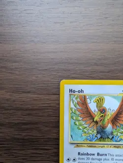 HO-OH 18/64 Neo Revelation RARE non-holo Unlimited Pokemon TCG card NM+ CLEAN! - Image 2