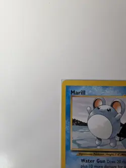 Pokemon TCG Marill Black Star Promos 29 Regular Promo LP Wizards WOTC - Image 2