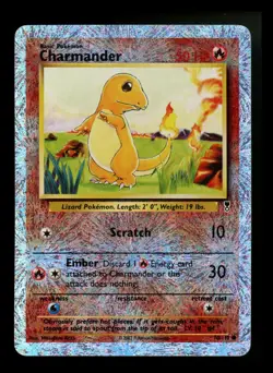 Charmander 70/110 Legendary Collection 2002 Reverse Holo Vintage Pokemon Card - Image 1