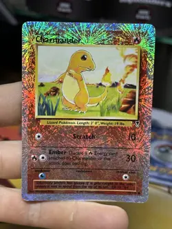 Charmander 70/110 Legendary Collection 2002 Reverse Holo Vintage Pokemon Card - Image 3