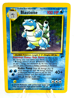 Blastoise 2/130 - Base Set 2 - Holo - Pokemon - HP - Image 1
