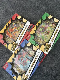Pokemon TCG: Ascended Heroes Mega Feraligatr Meganium Emboar Ex Box New & Sealed - Image 4