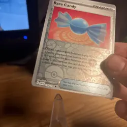 ERROR MISCUT Pokemon Rare Candy #191/198 English Scarlet & Violet Reverse Holo - Image 2