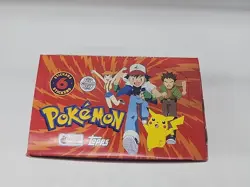 1999 Topps Merlin Pokemon Box, 100 Sticker Packs, 600 Stickers Total Vintage - Image 3