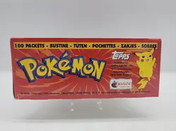 1999 Topps Merlin Pokemon Box, 100 Sticker Packs, 600 Stickers Total Vintage - Image 5
