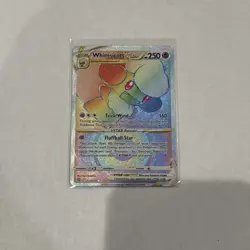 WHIMSICOTT VSTAR 2022 Pokemon Brilliant Stars RAINBOW ULTRA RARE 175/172 POKEMON - Image 3