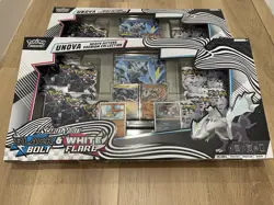 Pokemon Unova Heavy Hitters Premium Collection Black Bolt & White Flare LOT OF 2 - Image 1