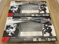 Pokemon Unova Heavy Hitters Premium Collection Black Bolt & White Flare LOT OF 2 - Image 2