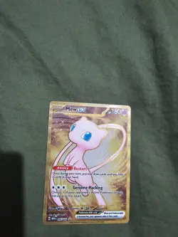 Mew EX 205/165 Metal UPC Promo Pokemon 151 TCG English - Image 1