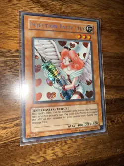 Injection Fairy Lily LOD-100 Legacy of Darkness Unlimited Secret Rare - Image 2