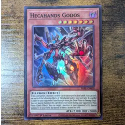 Hecahands Godos PHRE-EN003 Super Rare 1st Edition Phantom Revenge YuGiOh - Image 1