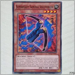 Superheavy Samurai Soulpiercer - SECE-EN009 - Common 1st Edition Yugioh - Image 1