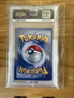 Pokemon TCG Gyarados Holo Rare Base Set 6/102 1999 Wizards PSA 6 Vintage Card - Image 3