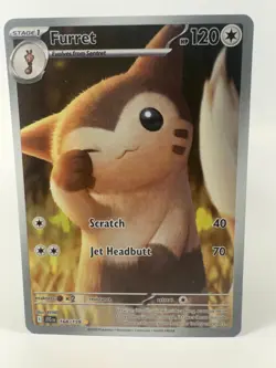 Furret 168/159 Journey Together Holo Pokemon Card - Image 1