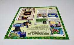 Nintendo Power Animal Crossing Game E Reader NES LINK Design Card Promo 2002 NM - Image 4
