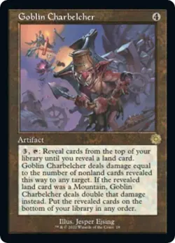 Goblin Charbelcher - Near Mint MTG The Brothers' War: Retro Frame Artifacts - Image 1