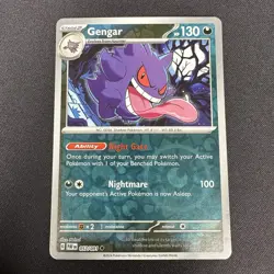 Gengar 057/091 Reverse Holo SV: Paldean Fates - Pokemon Card - NM/M - Image 1