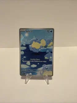 Pokemon TCG Spheal Card 199/191 Surging Sparks Illustration, NM Card - Image 1