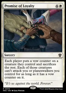 Promise of Loyalty - Non-Foil - MKC - 79 | MTG Card - Image 3