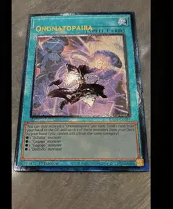 !MISPRINT! CR Onomatopaira Spell Card Quarter Century Stampede RA04-EN089 - Image 3