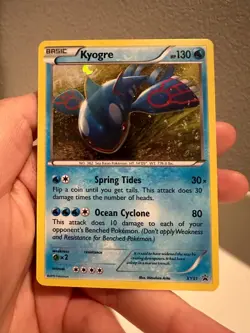 Kyogre XY51 Holo Promo Card Pokemon NM 0401#016 - Image 1
