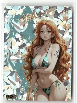 NAMI NS-ZR PRISM HOLOGRAPHIC GIRLS STORY Anime Collectible Card - Image 1