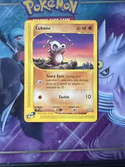 Pokemon Card | Cubone Aquapolis 72/147 Non Holo 2002 E Reader - Image 1