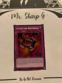 SCHLEIFE DER ZERSTORUNG - 1. AUFLAGE LCKC-DE110 DEUTSCH Yu-Gi-Oh! CARD SECRET R - Image 2