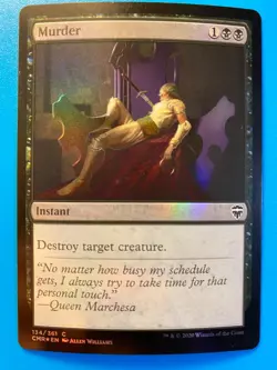 MTG 1x FOIL Murder # 134 Commander Legends Pauper Magic the Gathering Card x1 NM - Image 1