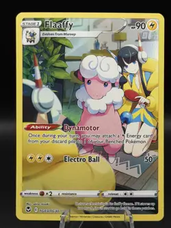 Pokemon TCG Silver Tempest Flaaffy TG03/TG30 Ultra Rare Holo Card - Image 1