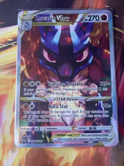Lucario VSTAR SWSH291 SWSH: Sword & Shield Promo Cards Holo - Image 1