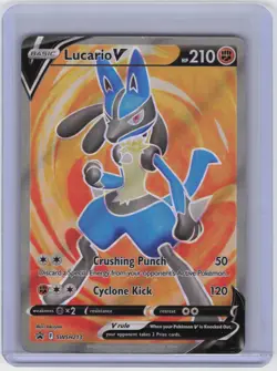 Lucario V Promo SWSH: Sword & Shield Promo Cards SWSH213 NM - Image 1