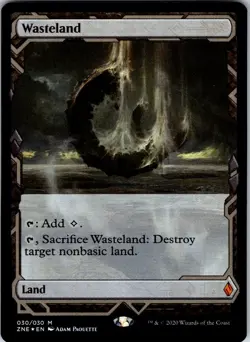 Wasteland M Zendikar Rising Expeditions 30 NM FOIL - Image 1