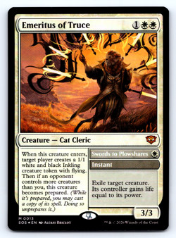 Emeritus Truce FOIL - Secrets of Strixhaven - MTG - Image 1