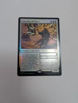 MTG - Emeritus of Truce (Foil) - Secrets of Strixhaven NM/M Condition - Image 1