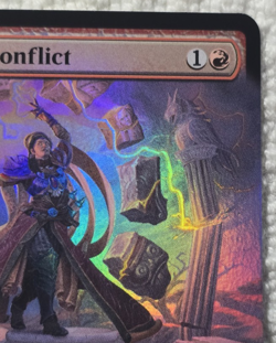 Emeritus of Conflict ** FOIL EXTENDED ART ** #332 - Secrets of Strixhaven MTG - Image 3