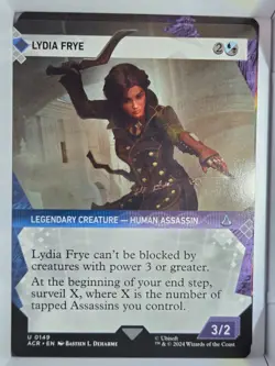 Lydia Frye (Showcase) - U149 - MTG - Assassin's Creed (ACR) - Image 1