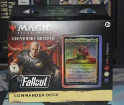 Universes Beyond: Fallout Commander Deck - Hail Caesar MTG - Brand New Sealed - Image 1